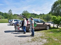 Margit's Schwester mit Partner